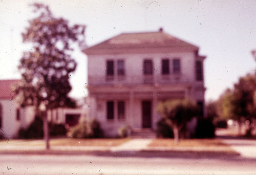 Baya house at the northwest corner of Freeman and 8th Street (now Civic Center Drive)