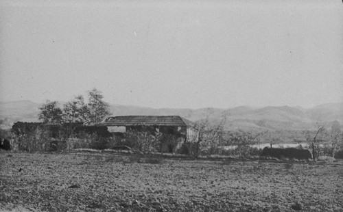 Yorba adobe ruins, 1926