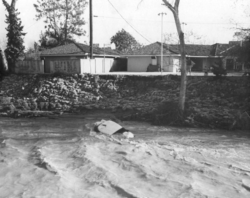 Santiago Creek Flood on February 26, 1969