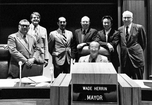 Santa Ana City Council, 1971