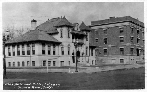 Elks Hall and Public Library