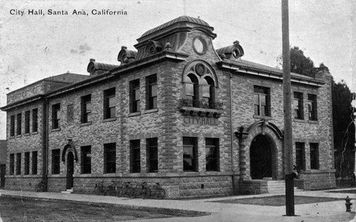 Santa Ana City Hall about 1911