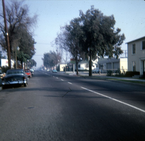 5th Street looking east from Garnsey as seen in 1965