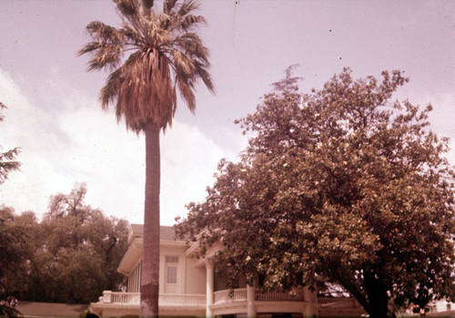 The Hervey house, later Smith and Tuthill mortuary on Sixth Street and N. Broadway