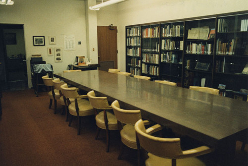 Santa Ana History Room/Library Board Room in 1987