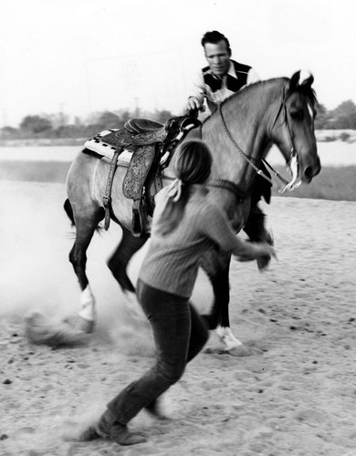 Pony Express at the Birthday Celebration Centennial in 1969