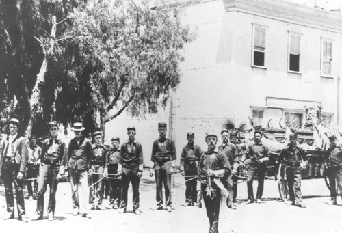 Santa Ana Fire Department about 1890