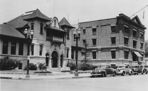 Public Library and Elks Club courtesy of Chamber of Commerce