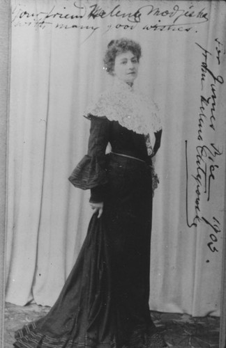 Portrait of Helena Modjeska in 1905