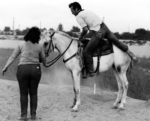 Pony Express at the 100th Birthday Celebration Centennial in 1969