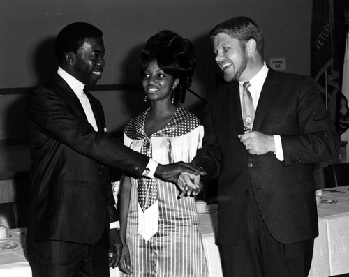 Scene at Miss Black Santa Ana Pageant in 1969