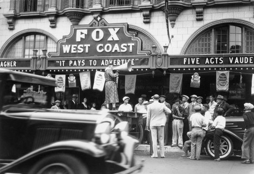 Fox West Coast Theater on 308 N. Main