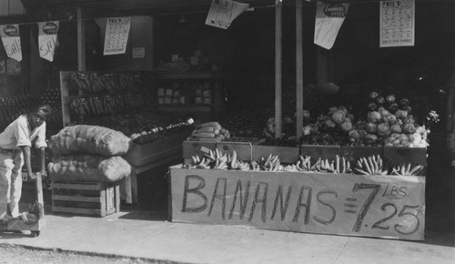 An open-air section Phil's Food Market on 1806 W. First Street