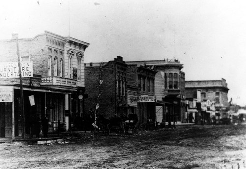 Fourth Street on the south side in the 100 East block