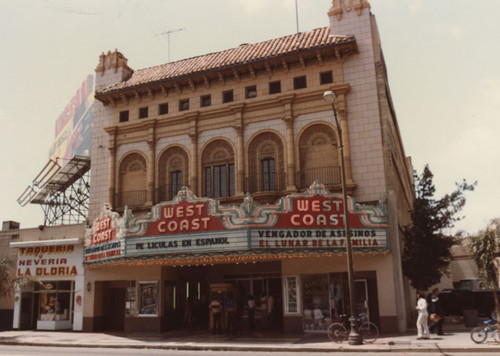 West Coast Theater on 308 N. Main in 1984