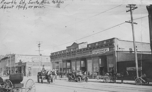 Corner of Fourth & Broadway about 1910