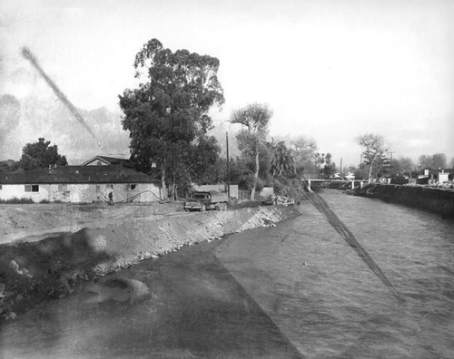 Santiago Creek Flood on February 26, 1969