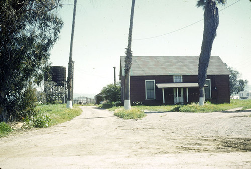 Irvine Ranch house at the head of Newport Bay