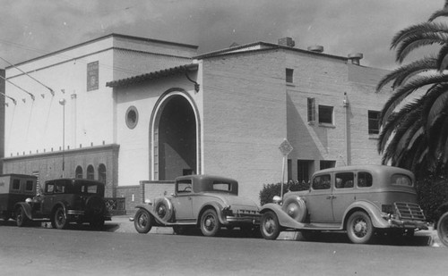 American Legion Hall courtesy of Chamber of Commerce, Santa Ana, California