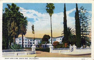 Postcard of Saint Ann's Inn at Broadway and 6th about 1930