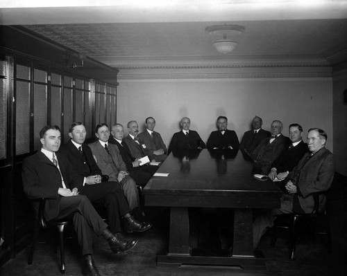 Board of Directors of First National Bank of Santa Ana on March 11, 1919