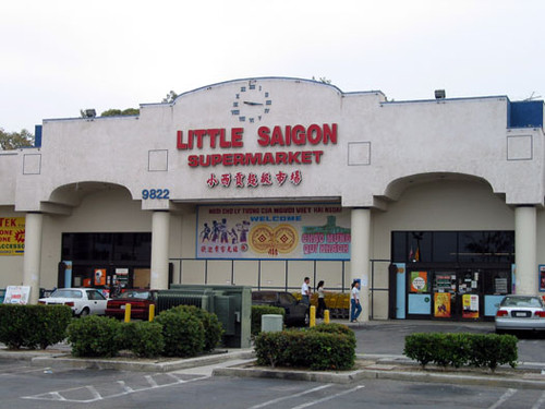 Little Saigon Supermarket on the corner of Bolsa and Brookhurst