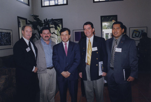 "Business without Borders" conference at the Hyatt Regency Hotel in Irvine on February 5, 2000