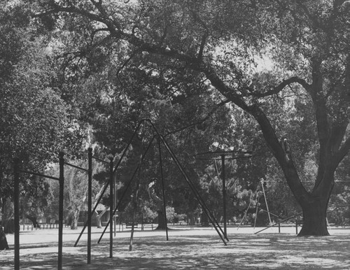 Play area at Irvine Park