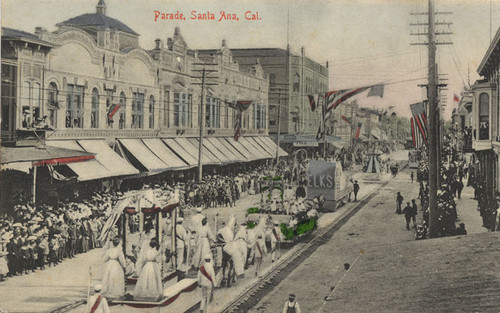 Santa Ana Parade on 4th St