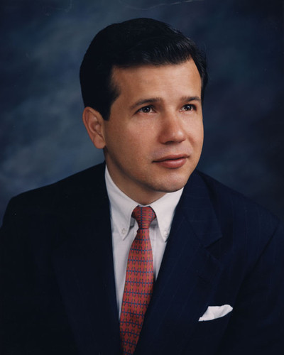 Miguel Pulido, mayor of Santa Ana, 1995