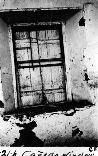 Caneda Window in an adobe structure