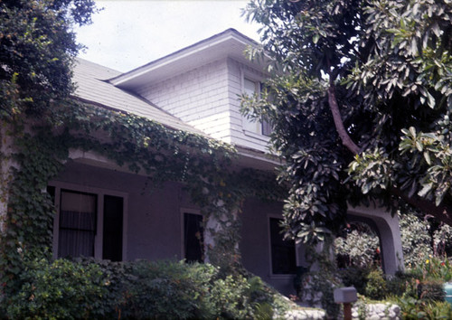 Dave Ross home on Flower St. about 1962