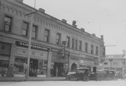 S side of 4th, E. of Bush about 1928