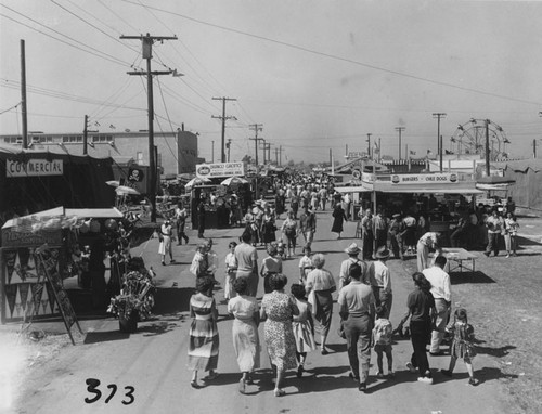 Scene on a summer's day at the Orange County Fair