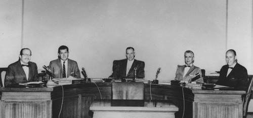 Santa Ana City Council, 1959