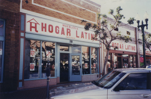 Hogar Latino furniture store on 318 E. 4th Street and 316 E. 4th Street