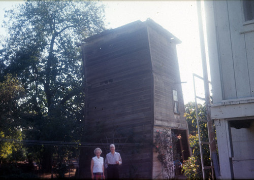 Likely the Thompson water tower, West Street