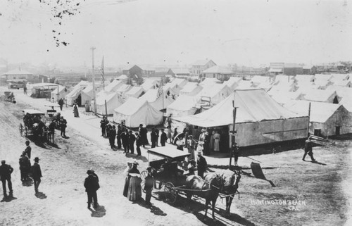 Methodist encampment grounds at 11th Street