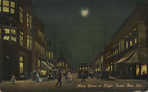 Main Street at night