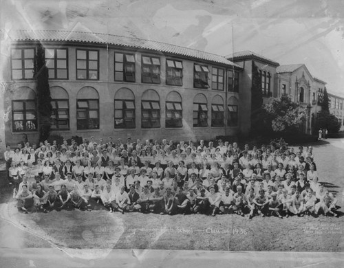 Julia Lathrop Junior High School class of 1936