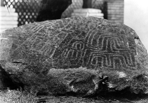 Indian maze stone