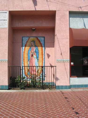 Mural of Virgin of Guadalupe