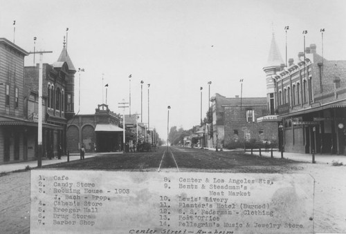 Center Street in Anaheim