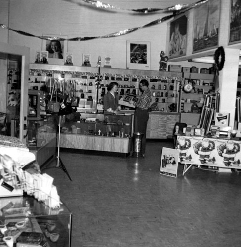 Interior view of Stilley's Photo Supplies on 224 N. Broadway