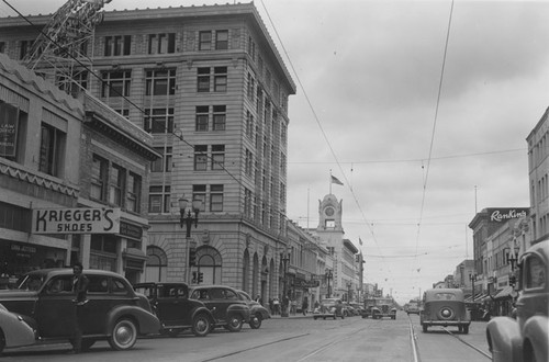 Fourth Street looking West from Main Street