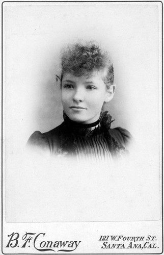 Portrait of an unidentified young woman