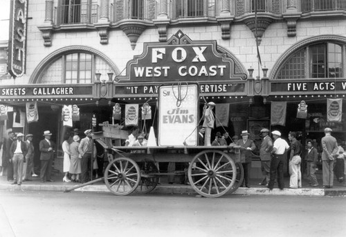 Fox West Coast Theatre on 308 N. Main