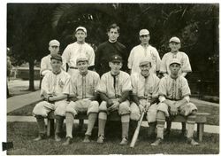 Los Angeles College Midgets baseball team, circa 1915
