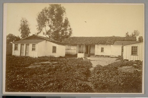 Old Adobe House, Santa Barbara, Cal. April 21st, 1884