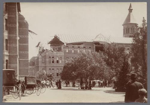 Earthquake Damage at Agnews Asylum, 1906